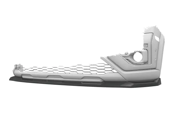 CSR Frontspoiler | Cup-Spoilerlippe mit ABE für Dacia Sandero Stepway CSL654-G Glossy schwarz Hochglanz (keine Lackierung erforderlich)