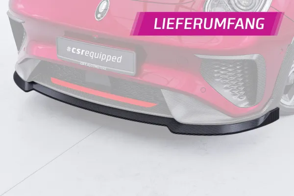 CSR Frontspoiler | Cup-Spoilerlippe mit ABE für GWM ORA Funky Cat / Haomao GT CSL848-L Lackierung erforderlich (unlackiert roh)