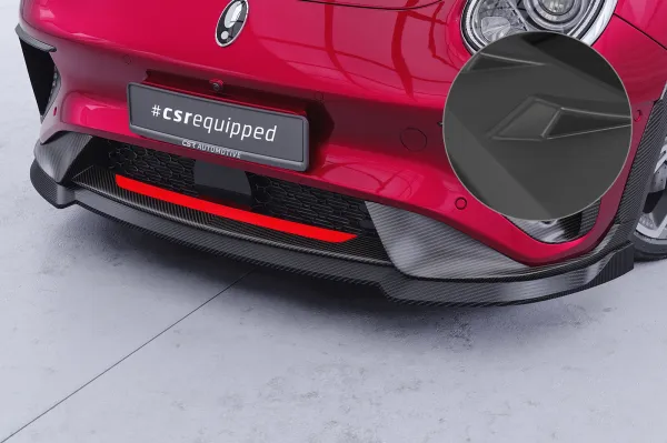 CSR Frontspoiler | Cup-Spoilerlippe mit ABE für GWM ORA Funky Cat / Haomao GT CSL848-L Lackierung erforderlich (unlackiert roh)