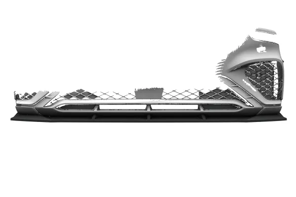 CSR Frontspoiler | Cup-Spoilerlippe mit ABE für Genesis GV70 (JK1) Sport CSL027-L Lackierung erforderlich (unlackiert roh)
