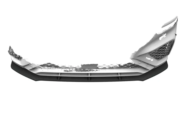 CSR Frontspoiler | Cup-Spoilerlippe mit ABE für Genesis GV70 (JK1) Sport CSL027-C Carbon Look Hochglanz (keine Lackierung erforderlich)