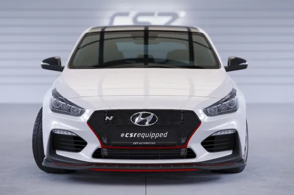 CSR Frontspoiler | Cup-Spoilerlippe mit ABE für Hyundai I30 (PD) N/N-Line CSL479-L Lackierung erforderlich (unlackiert roh)