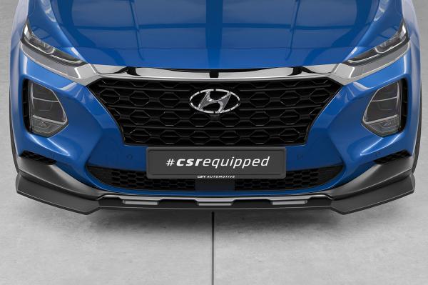 CSR Frontspoiler | Cup-Spoilerlippe mit ABE für Hyundai Santa Fe (Typ TM) CSL987-L Lackierung erforderlich (unlackiert roh)