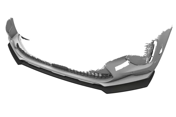 CSR Frontspoiler | Cup-Spoilerlippe mit ABE für Hyundai Santa Fe (Typ TM) CSL987-G Glossy schwarz Hochglanz (keine Lackierung erforderlich)