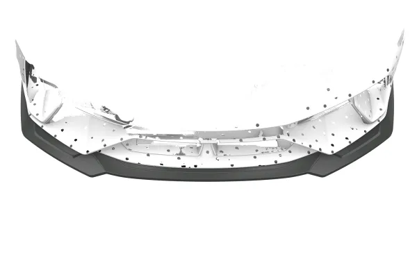 CSR Frontspoiler | Cup-Spoilerlippe mit ABE für Lamborghini Huracán Performante CSL963-S strukturiert schwarz matt (keine Lackierung erforderlich)