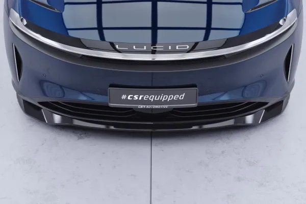 CSR Frontspoiler | Cup-Spoilerlippe mit ABE für Lucid Air CSL983-L Lackierung erforderlich (unlackiert roh)