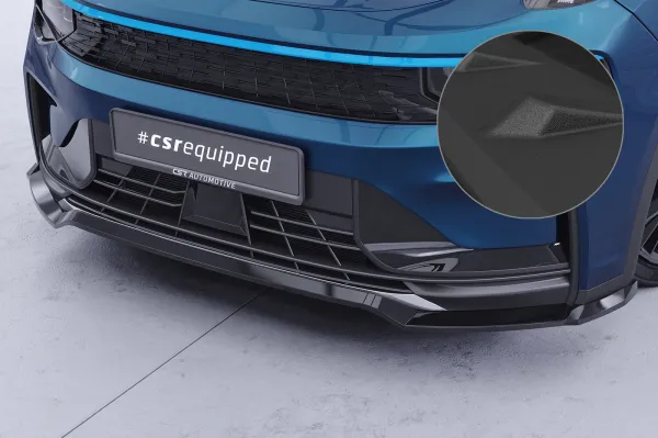 CSR Frontspoiler | Cup-Spoilerlippe mit ABE für Lynk & Co 1 CSL790-S strukturiert schwarz matt (keine Lackierung erforderlich)