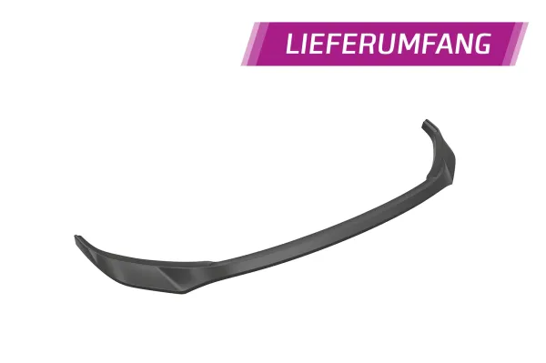 CSR Frontspoiler | Cup-Spoilerlippe mit ABE für Mazda CX-30 CSL742-C Carbon Look Hochglanz (keine Lackierung erforderlich)