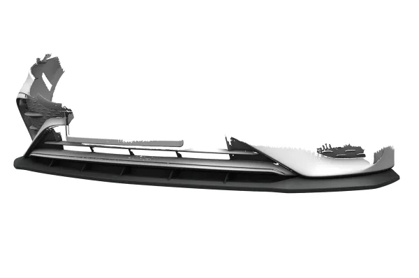 CSR Frontspoiler | Cup-Spoilerlippe mit ABE für Mercedes-Benz A-Klasse W177 AMG / AMG-Line CSL024-S strukturiert schwarz matt (keine Lackierung erforderlich)