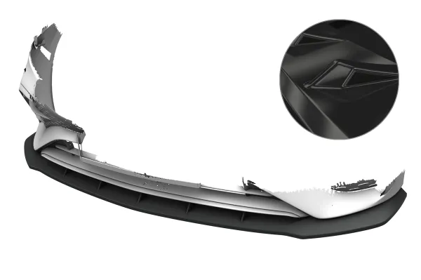 CSR Frontspoiler | Cup-Spoilerlippe mit ABE für Mercedes-Benz A-Klasse W177 AMG / AMG-Line CSL024-G Glossy schwarz Hochglanz (keine Lackierung erforderlich)