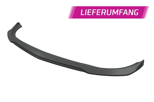 CSR Frontspoiler | Cup-Spoilerlippe mit ABE für Mercedes-Benz S-Klasse W223/V223 AMG-Line CSL032-S strukturiert schwarz matt (keine Lackierung erforderlich)
