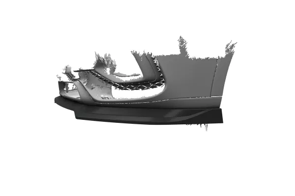 CSR Frontspoiler | Cup-Spoilerlippe mit ABE für MG EHS CSL798-S strukturiert schwarz matt (keine Lackierung erforderlich)