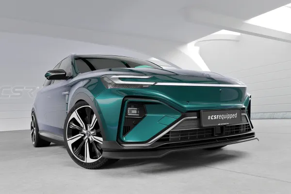 CSR Frontspoiler | Cup-Spoilerlippe mit ABE für MG Marvel R CSL955-C Carbon Look Hochglanz (keine Lackierung erforderlich)