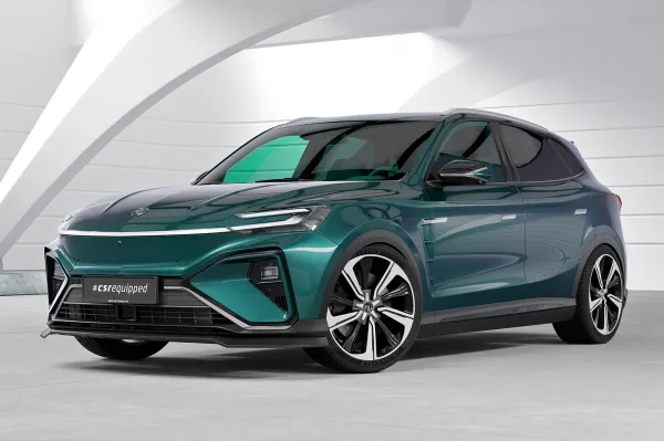 CSR Frontspoiler | Cup-Spoilerlippe mit ABE für MG Marvel R CSL955-G Glossy schwarz Hochglanz (keine Lackierung erforderlich)