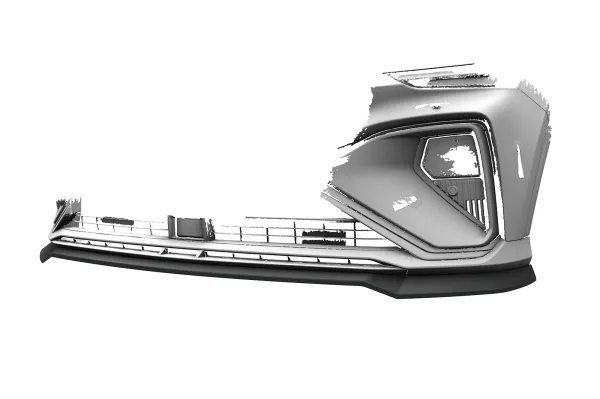CSR Frontspoiler | Cup-Spoilerlippe mit ABE für MG Marvel R CSL955-S strukturiert schwarz matt (keine Lackierung erforderlich)