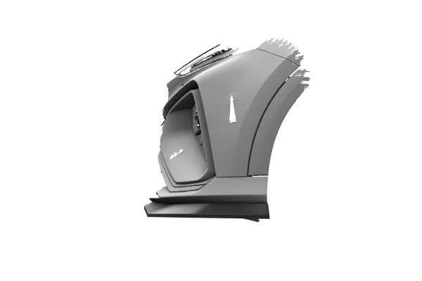 CSR Frontspoiler | Cup-Spoilerlippe mit ABE für MG Marvel R CSL955-L Lackierung erforderlich (unlackiert roh)