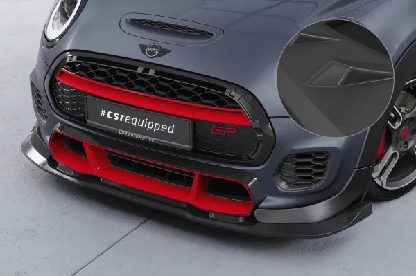 CSR Frontspoiler | Cup-Spoilerlippe mit ABE für Mini F56 JCW GP CSL774-L Lackierung erforderlich (unlackiert roh)