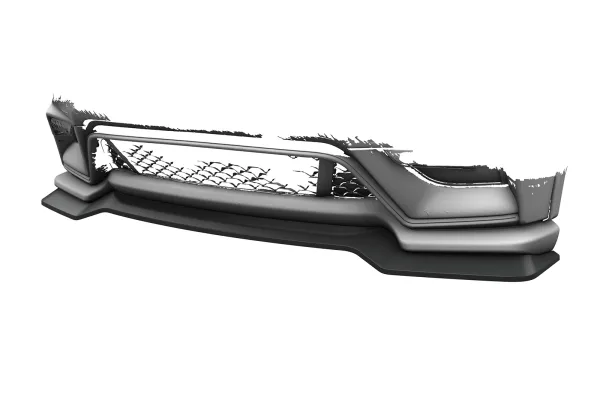 CSR Frontspoiler | Cup-Spoilerlippe mit ABE für Nissan Juke (1. Gen)  Nismo / Nismo RS CSL950-G Glossy schwarz Hochglanz (keine Lackierung erforderlich)