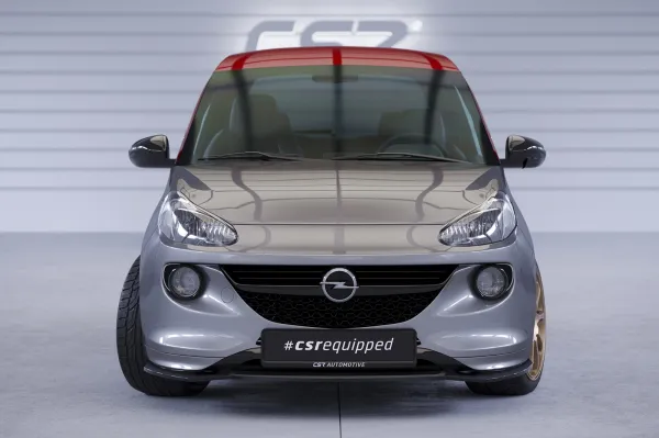 CSR Frontspoiler | Cup-Spoilerlippe mit ABE für Opel Adam S CSL591-L Lackierung erforderlich (unlackiert roh)