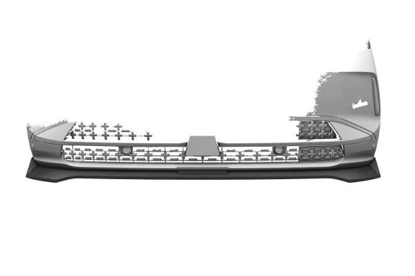 CSR Frontspoiler | Cup-Spoilerlippe mit ABE für Opel Grandland (2. Gen) CSL996-G Glossy schwarz Hochglanz (keine Lackierung erforderlich)