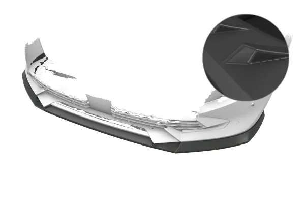 CSR Frontspoiler | Cup-Spoilerlippe mit ABE für Peugeot 508 CSL975-L Lackierung erforderlich (unlackiert roh)