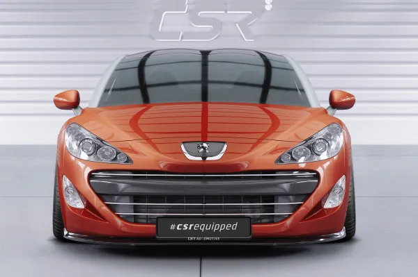 CSR Frontspoiler | Cup-Spoilerlippe mit ABE für Peugeot RCZ CSL761-L Lackierung erforderlich (unlackiert roh)