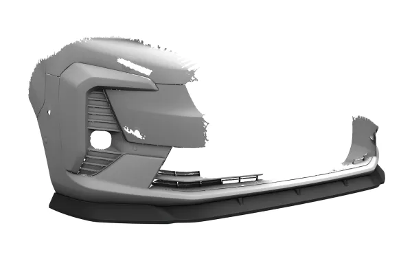 CSR Frontspoiler | Cup-Spoilerlippe mit ABE für Peugeot Traveller / E-Traveller / Expert / E-Expert CSL917-L Lackierung erforderlich (unlackiert roh)