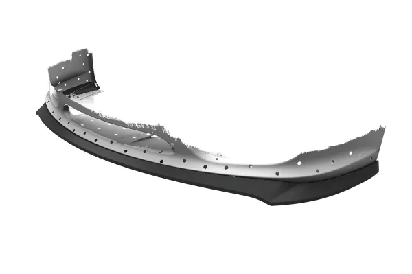 CSR Frontspoiler | Cup-Spoilerlippe mit ABE für Porsche 987 Boxster CSL725-S strukturiert schwarz matt (keine Lackierung erforderlich)