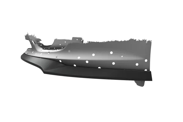 CSR Frontspoiler | Cup-Spoilerlippe mit ABE für Porsche 987 Boxster CSL725-S strukturiert schwarz matt (keine Lackierung erforderlich)