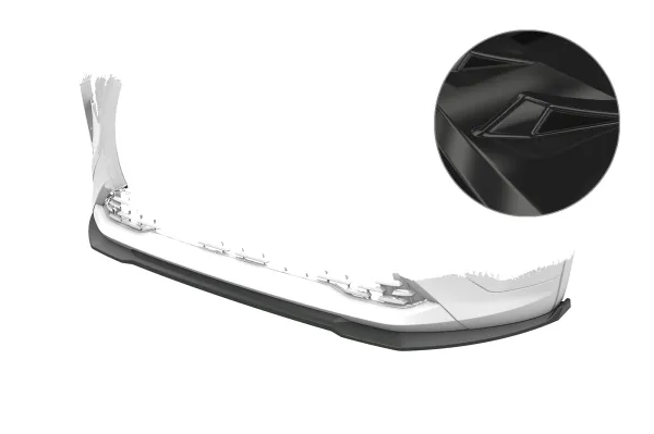 CSR Frontspoiler | Cup-Spoilerlippe mit ABE für Skoda Elroq CSL021-G Glossy schwarz Hochglanz (keine Lackierung erforderlich)
