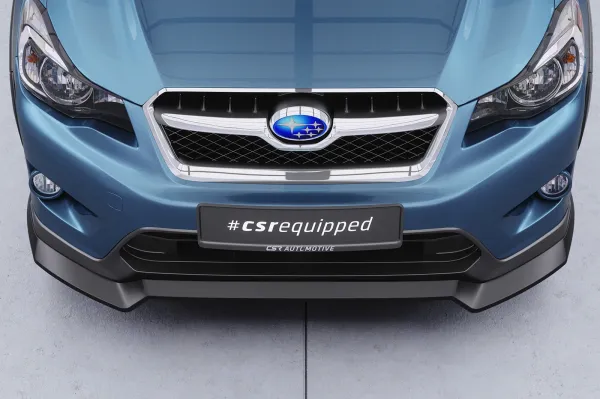 CSR Frontspoiler | Cup-Spoilerlippe mit ABE für Subaru XV Crosstrek CSL920-G Glossy schwarz Hochglanz (keine Lackierung erforderlich)
