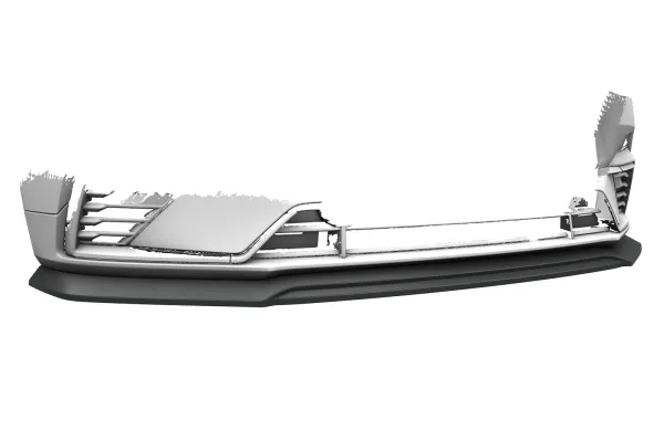 CSR Frontspoiler | Cup-Spoilerlippe mit ABE für Volvo S90 / V80 R-Design CSL015-G Glossy schwarz Hochglanz (keine Lackierung erforderlich)