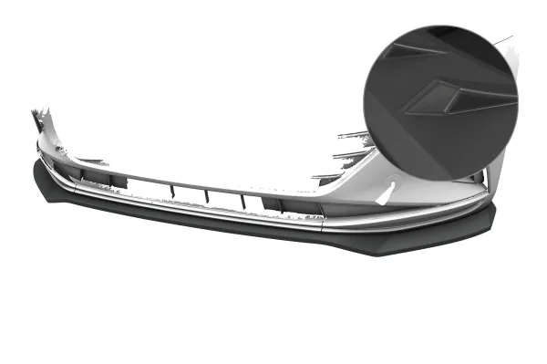 CSR Frontspoiler | Cup-Spoilerlippe mit ABE für VW Arteon (Typ 3H) CSL948-L Lackierung erforderlich (unlackiert roh)