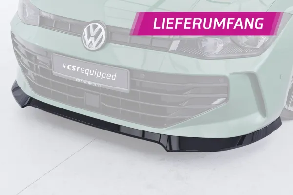CSR Frontspoiler | Cup-Spoilerlippe mit ABE für VW Passat B9 Variant CSL921-L Lackierung erforderlich (unlackiert roh)