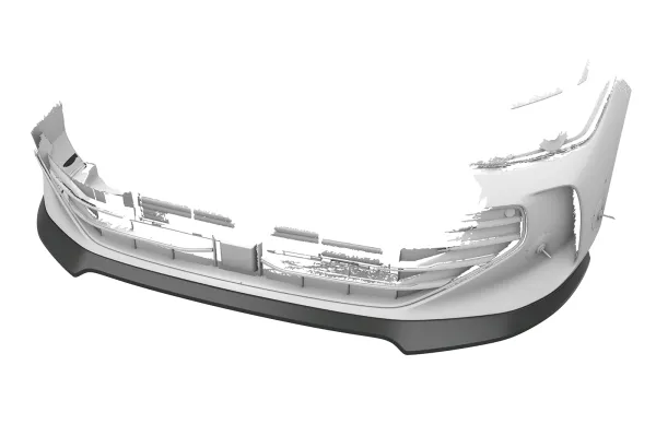 CSR Frontspoiler | Cup-Spoilerlippe mit ABE für VW Passat B9 Variant CSL921-S strukturiert schwarz matt (keine Lackierung erforderlich)