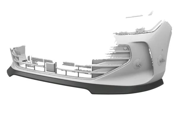 CSR Frontspoiler | Cup-Spoilerlippe mit ABE für VW Passat B9 Variant CSL921-L Lackierung erforderlich (unlackiert roh)