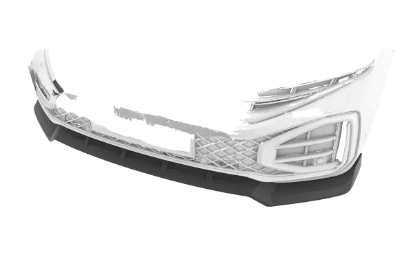 CSR Frontspoiler | Cup-Spoilerlippe mit ABE für VW Touareg 3 (Typ CR) CSL974-L Lackierung erforderlich (unlackiert roh)