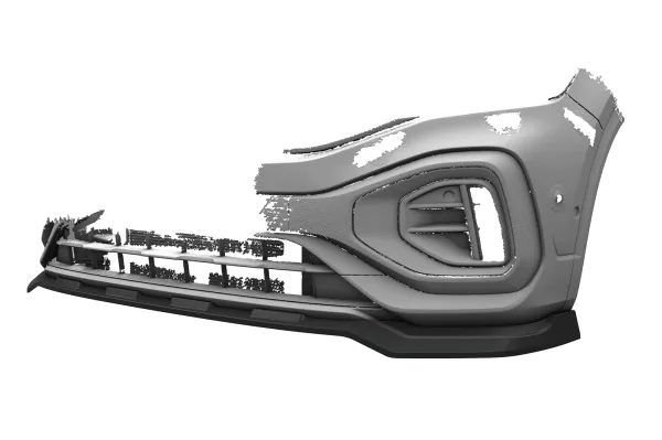 CSR Frontspoiler | Cup-Spoilerlippe mit ABE für VW T-Roc (Typ A1) R CSL923-G Glossy schwarz Hochglanz (keine Lackierung erforderlich)
