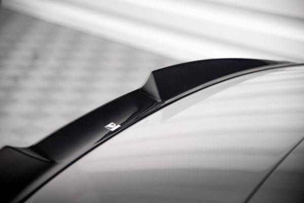 Maxton Design 3D Spoiler CAP für Bentley Continental Convertible GT Mk3 schwarz Hochglanz
