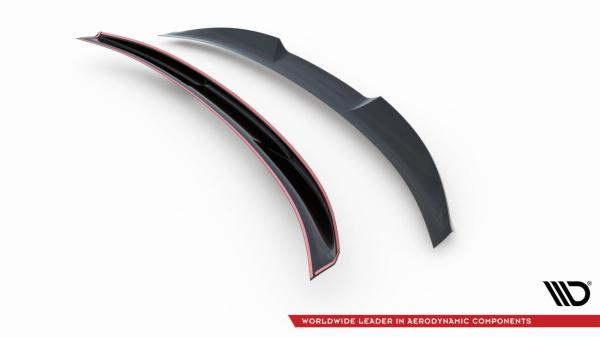 Maxton Design 3D Spoiler CAP für Bentley Continental Convertible GT Mk3 schwarz Hochglanz