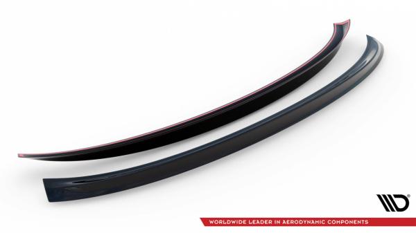 Maxton Design 3D Spoiler CAP V.2 für BMW X6 F16 M-Paket / X6 M F86 schwarz Hochglanz