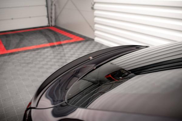 Maxton Design 3D Spoiler CAP V.2 für BMW X6 F16 M-Paket / X6 M F86 schwarz Hochglanz
