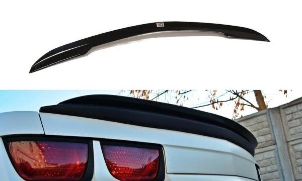 Maxton Design Spoiler CAP für Chevrolet Camaro Standard Mk5 schwarz Hochglanz