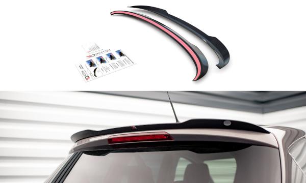 Maxton Design Spoiler CAP für Ford C-Max Mk2 schwarz Hochglanz