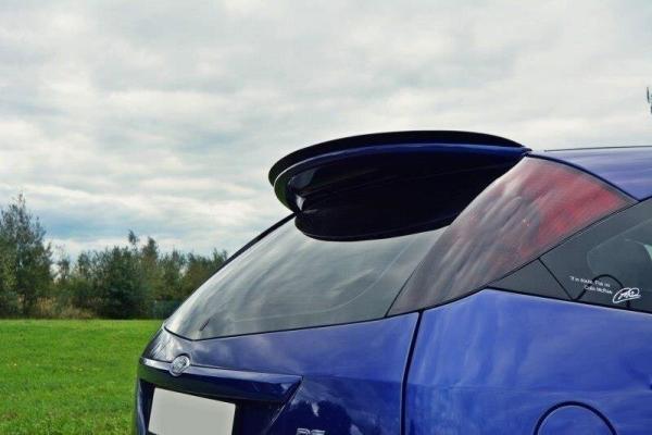 Maxton Design Spoiler CAP für Ford Focus RS Mk1 schwarz Hochglanz