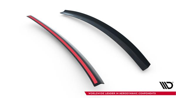 Maxton Design Spoiler CAP für Ford Focus RS Mk2 schwarz Hochglanz