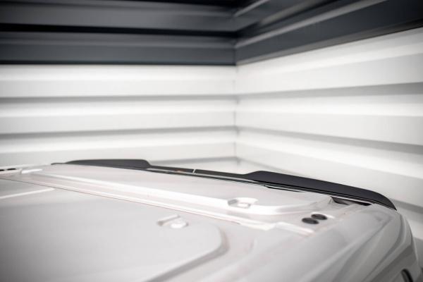 Maxton Design Spoiler CAP für Ford Transit Custom Mk1 schwarz Hochglanz