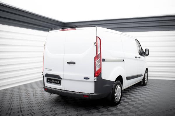 Maxton Design Spoiler CAP für Ford Transit Custom Mk1 schwarz Hochglanz
