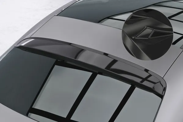 CSR Heckscheibenblende mit ABE für Mercedes-Benz C-Klasse (W206) Limousine HSB104-G Glossy schwarz Hochglanz (keine Lackierung erforderlich)