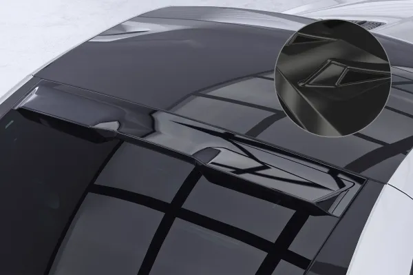 CSR Heckscheibenblende mit ABE für Mercedes-Benz SLK / SLC (R172) Roadster HSB124-G Glossy schwarz Hochglanz (keine Lackierung erforderlich)